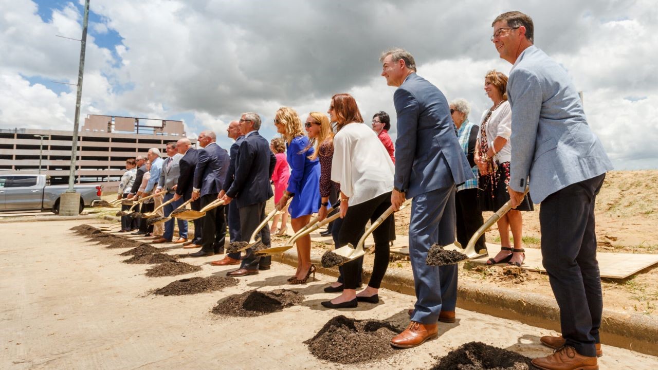 Groundbreaking for the Children's Museum of Southwest Louisiana located at Port Wonder in Lake Charles, Louisiana